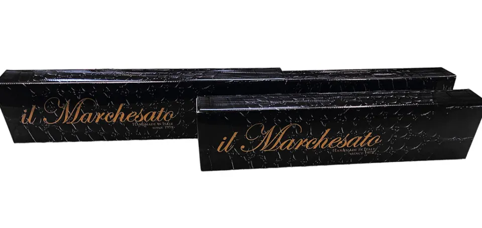 New Il Marchesato Elegant Umbrella with Gold-Plated Lion Handle – Limited Edition