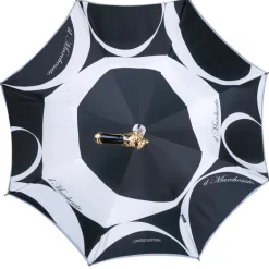 New Il Marchesato Elegant Umbrella with Gold-Plated Lion Handle – Limited Edition