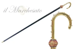 Sale Il Marchesato Elegante canna da passeggio per signore con cristalli