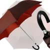 Best Il Marchesato Elegante Ombrello a pois Bordeaux