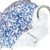 New Il Marchesato Elegante ombrello da sole Con motivo ghirigoro Su Sfondo Bianco