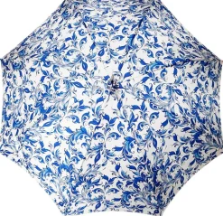 New Il Marchesato Elegante ombrello da sole Con motivo ghirigoro Su Sfondo Bianco
