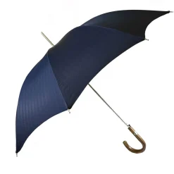 Online Il Marchesato Elegante ombrello da uomo Blu navy