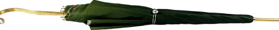 Best Il Marchesato Elegante ombrello verde motivo floreale