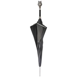 Fashion Il Marchesato Elegante ombrellone - lupo 925 argento con design della pelliccia
