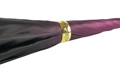 Outlet Il Marchesato Esclusivo ombrello color Prugna