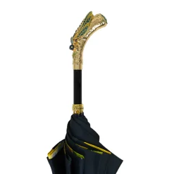 Best Il Marchesato Exclusive Italian Artisan Umbrella with Exquisite Hand-Painted Dragonf