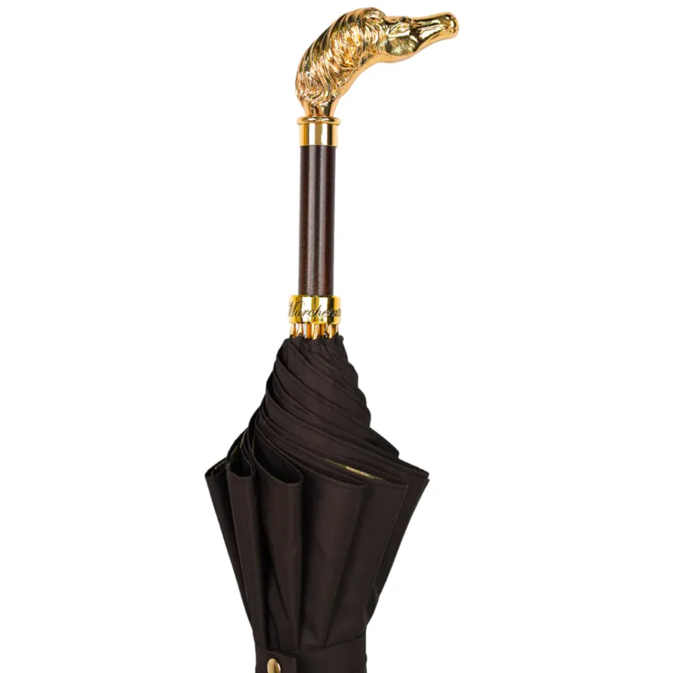 Clearance Il Marchesato Exquisite Men's Luxury Umbrella with Horse-Handle