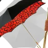 Sale Il Marchesato Fantasia giraffa nera e rossa interno
