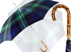 Clearance Il Marchesato Genti Umbrella - Tartan Design - By