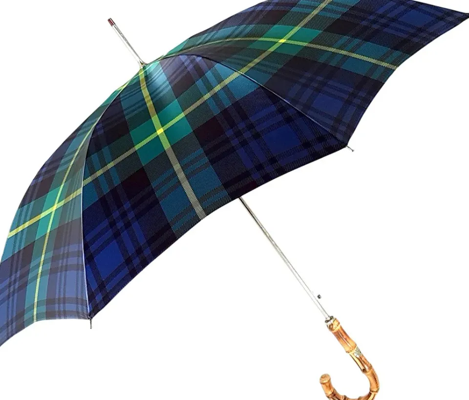 Clearance Il Marchesato Genti Umbrella - Tartan Design - By