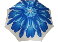 New Il Marchesato Gerbera blu - Ombrello da donna di lusso