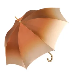 Best Il Marchesato Golden Bamboo Umbrella with Exquisite Botanical Lining