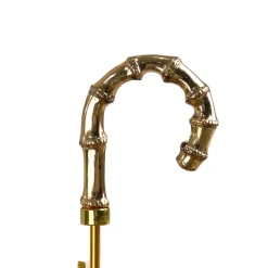 Best Il Marchesato Golden Bamboo Umbrella with Exquisite Botanical Lining