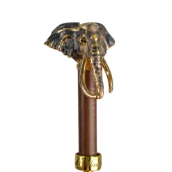 Hot Il Marchesato Golden Elephant Umbrella for a Bold and Exotic Look