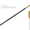 Sale Il Marchesato Golden Majesty: 24K Gold-Plated Walking Canes with Crystal Elegance