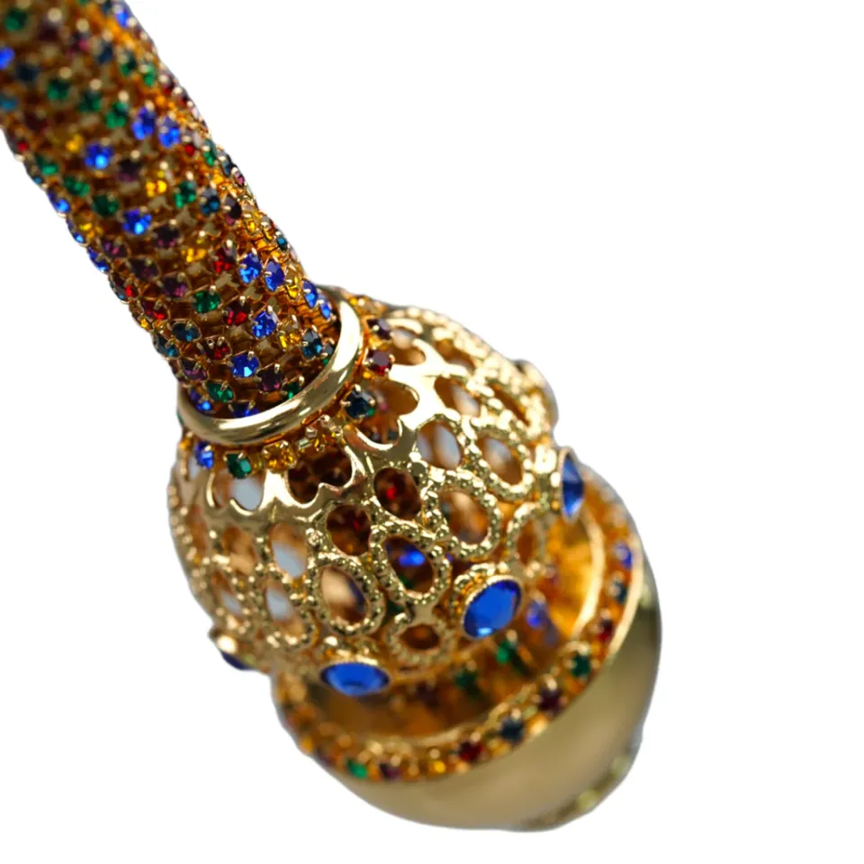 Sale Il Marchesato Golden Majesty: 24K Gold-Plated Walking Canes with Crystal Elegance
