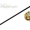 Online Il Marchesato Il Bastone da passeggio con Rosa in ottone dorata