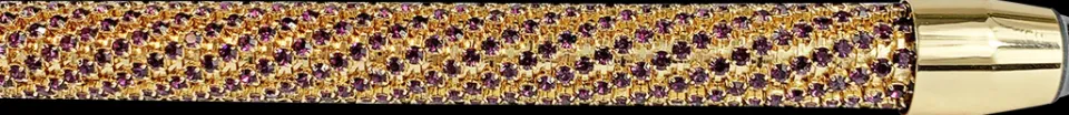 Outlet Il Marchesato Il bastone da passeggio 24k placcato oro di lusso incrostata con migli