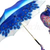 Fashion Il Marchesato Blue Peacock Umbrella Ombrello da donna alla moda eccezionale