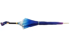 Fashion Il Marchesato Blue Peacock Umbrella Ombrello da donna alla moda eccezionale