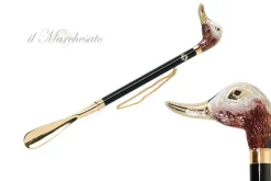 Outlet Il Marchesato Gold plated shoehorn