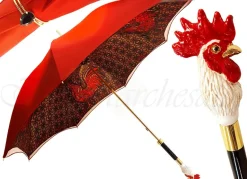 Discount Il Marchesato Ombrello di Gallo Ombrelli di Lusso di Baldacchino Doppi Alla moda