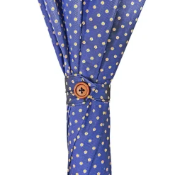 Clearance Il Marchesato Ombrello elegante in bambù fatto a mano con pois