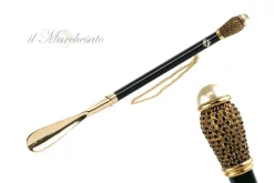 Outlet Il Marchesato Silver plated shoehorn