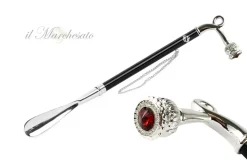 Hot Il Marchesato Silver plated shoehorn