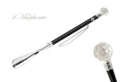 Outlet Il Marchesato Silver plated shoehorn