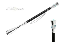 Outlet Il Marchesato Silver plated shoehorn