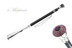 Outlet Il Marchesato Silver plated shoehorn