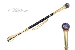 Outlet Il Marchesato Silver plated shoehorn