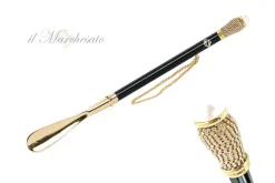 Outlet Il Marchesato Silver plated shoehorn