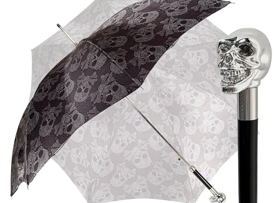 Clearance Il Marchesato Skull Umbrella