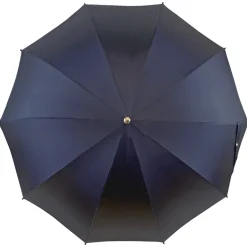 Hot Il Marchesato Impugnatura da aquila 24k - Elegante ombrello blu