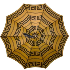 Discount Il Marchesato Italian Greek Design with Leather handle Umbrella