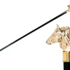 Discount Il Marchesato 24K Horse Walking stick