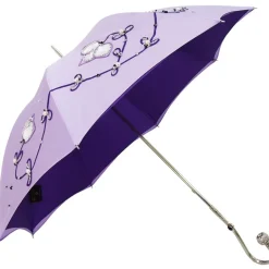 Best Il Marchesato La bella Stoffa Doppia l'Ombrello Delle donne Lilla, l'italiano disegna l'ombrello Alla moda