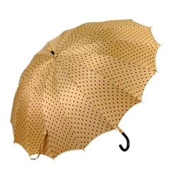 Best Il Marchesato LIMITED COLLECTION - Jaquard polka dot gold umbrella