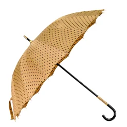 Best Il Marchesato LIMITED COLLECTION - Jaquard polka dot gold umbrella