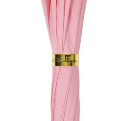 Best Il Marchesato LIMITED COLLECTION - Pink Umbrella with Gold-Plated Handle and Quartz