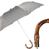 Discount Il Marchesato Luxury Foldable Umbrella with Bamboo Handle and Distinctive Designs