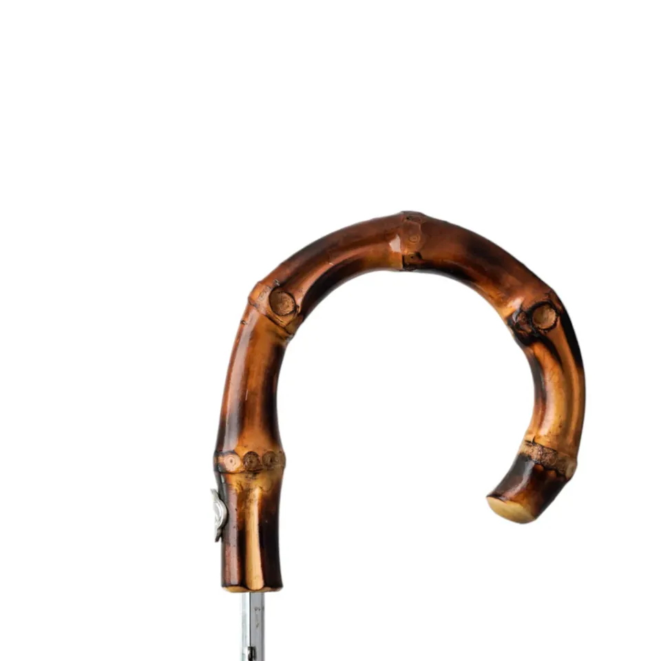 Discount Il Marchesato Luxury Foldable Umbrella with Bamboo Handle and Distinctive Designs