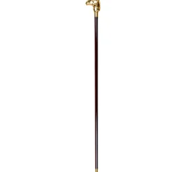 Fashion Il Marchesato Luxury Walking Stick with Gold-Plated Camel Handle