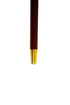 Fashion Il Marchesato Luxury Walking Stick with Gold-Plated Camel Handle
