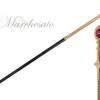 Sale Il Marchesato Majestic cane 24K goldplated with crystals - Limited collection
