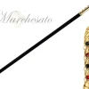 New Il Marchesato Manica in ottone dorato - Bastone di lusso da uomo