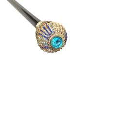 Best Il Marchesato Manico a bosco multicolore - 24k Gold placcato